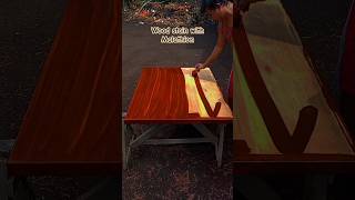 Wood stain with malathion carpentry ideas woodworker woodwork woodidea woodworking diy [upl. by Fechter]