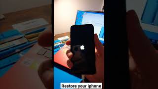 How to restore your iphone phonerepair iphone [upl. by Nywroc]