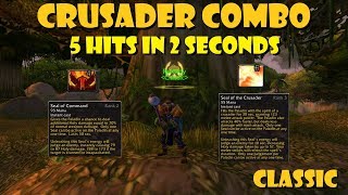 Paladin 5 Hit Combo 3 sec kill Classic [upl. by Siskind]