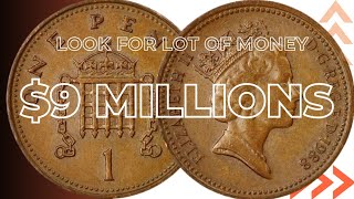 Remarkable Value of a 1988 Elizabeth II Penny Coin Coins Worth Money  Penny Coin value [upl. by Druci]