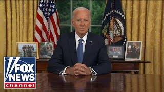 President Biden addresses the nation after dropping out of 2024 race [upl. by Eekcaj357]