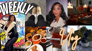 VLOG AUTOMNE AFRICAN FOOD JE GARDE MES NIÈCES DATE NIGHT À LEAU WIG INSTALL RETOUR DE VOYAGE [upl. by Ajax]