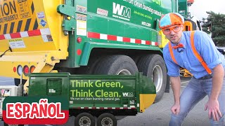 Blippi recicla con los camiones de la basura  Compilación  Aprende con Blippi [upl. by Reynold]