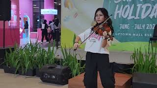 Levitating  Violin Perform by Vania Angevina [upl. by Lrub]