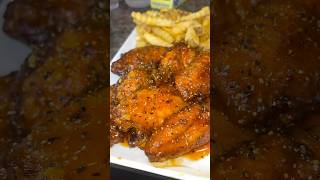 AIR FRIED BUFFALO LEMON PEPPER WINGS 😋 [upl. by Pride692]