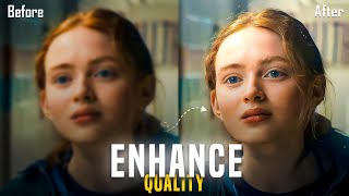 Enhance Video Quality using AI  Turn LOW QUALITYOLD Videos into 4K8K [upl. by Akimahs]