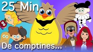 Alouette gentille alouette  12 comptines et chansons  compilation 25 Min [upl. by Mcclain]