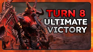 Skarbrand Turn 8 Ultimate Victory NO EXPLOITS  Total war Warhammer 3 [upl. by Swee]