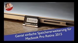 Speichererweiterung für Macbook Pro Retina 2015 [upl. by Kape180]