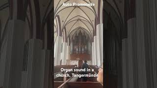 Holy music plays in a church of Tangermünde Germany [upl. by Carmel]