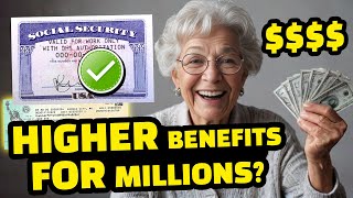 💰 Good News for Seniors 🔔 Ready for Potentially Higher Benefits 🚀 [upl. by Enial]