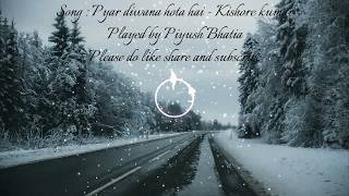 Non stop Bollywood old instrumentals of Kishore Kumar  Piyush Bhatia [upl. by Ewold]