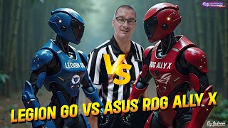 Faceàface  ROG Ally X VS Legion Go [upl. by Aihpos]