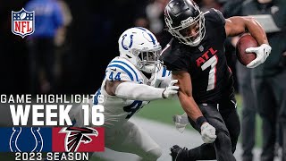 Indianapolis Colts vs Atlanta Falcons Game Highlights  NFL 2023 Week 16 [upl. by Maisey]