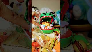 Asmr Croc eating gumballs and sweet satisfying asmr [upl. by Sura]