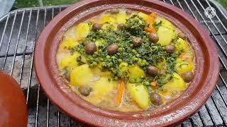 طاجين لحم الغنم بالخضار بطريقة سهلةGemüseTajine 🇲🇦Rezept [upl. by Nolyaj712]