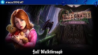 Enigmatis 2 The Mists of Ravenwood  Full Walkthrough  Bonus Chapter PS4 rus199410 [upl. by Aiela]