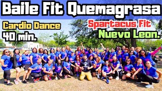 Rutina Quemagrasa de Baile Fitness 🔥  Cardio Dance  Baja de peso Rápido y fácil desee casa [upl. by Muscolo878]