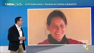 Ilaria Salis lantifascista in catene a Budapest [upl. by Nere]