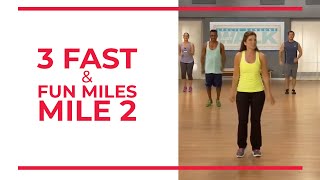 3 Fast amp Fun Miles Mile 2  Walk At Home Fitness Videos [upl. by Ful]