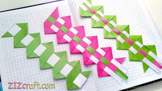 Easy DIY bookmarks NEW paper bookmarks [upl. by Meehan]