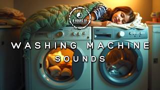 8 hours of washing machine sound  washing machine asmr bruit machine a laver and white noise [upl. by Ennalyrehc]