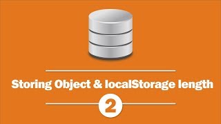 LocalStorage amp Application 2 Storing Json Object amp Check localStorage Items [upl. by Nirrep]