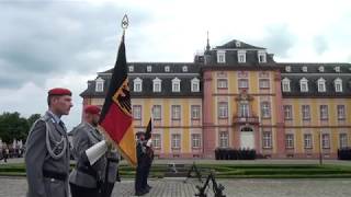 Teil 911 Gelöbnis 13062018 Bruchsal Die Abordnungen treten zurück [upl. by Nerraj]