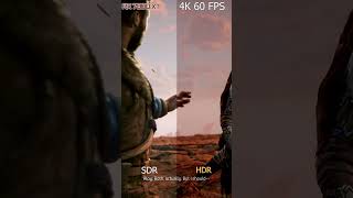 4K HDR vs SDR Horizon Forbidden West  RX 7800 XT PC [upl. by Irak]