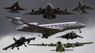 Tonnes of Different Military Aircraft Arriving at RIAT 2023 [upl. by German46]