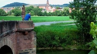 Fränkischer RadAchter  radeln an Main Tauber und im Odenwald [upl. by Nuawtna]