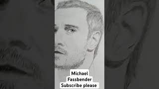 MICHAEL Fassbender portrait pencil [upl. by Carlton]