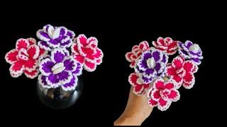 How to crochet Sweet William flowers [upl. by Michelle]