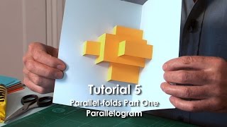 PopUp Tutorial 5  Parallelfolds Part 1 Parallelogram [upl. by Jacinto]