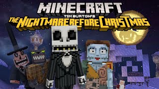 Minecraft The Nightmare Before Chrismtas DLC JACK SKELLINGTON [upl. by Beaufort690]