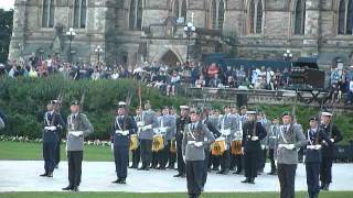 German Army Band amp Drill Team  Fortissimo  on Parliament Hill in Ottawa on 20120811 26 [upl. by Culliton]