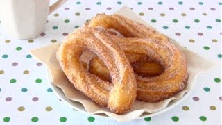 Cómo Hacer Churros Homemade Churros チュロスの作り方  OCHIKERON  CREATE EAT HAPPY [upl. by Rame304]