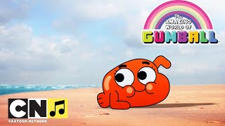 Karaoke ♫ De Wonderlijke Wereld van Gumball ♫ Ben onderweg ♫ Cartoon Network [upl. by Zenobia]