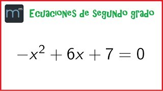 Ecuaciones de segundo grado completas utilizando la fórmula [upl. by Kennith]