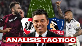 RIVER  COLO COLO 11 ANÁLISIS TÁCTICO  Copa Libertadores 2024 [upl. by Packston]