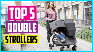 ✅Top 5 Best Double Strollers 2022 Reviews  Pick For Newborn and Toddler [upl. by Sira924]