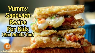 Super Crispy Sandwich Recipe  Veg Sandwich Recipe in Hindi [upl. by Sivartal67]