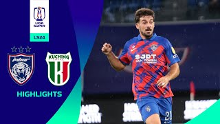 Johor Darul Tazim 20 Kuching City FC  LS24  Highlights Liga Super 2023 [upl. by Aras]