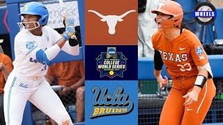 Texas vs 5 UCLA  Womens College World Series Opening Round  2022 College Softball Highlights [upl. by Gelya]