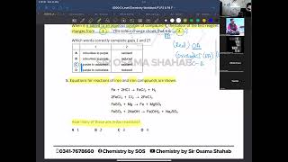 Redox Reaction MCQs [upl. by Nolyaw197]