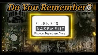 Do You Remember Filenes Basement [upl. by Llenra]