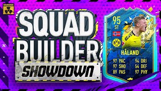 Fifa 20 Squad Builder Showdown Lockdown Edition TEAM OF THE SEASON ERLING HALAND [upl. by Nylcaj]