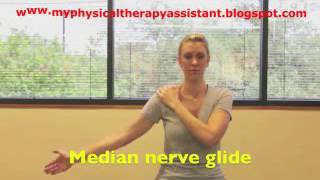 Median Nerve Gliding After Carpal Tunnel Surgery [upl. by Asimaj]