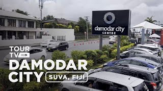 Damodar City Centre Suva Fiji Full Walking Tour [upl. by Nowed342]