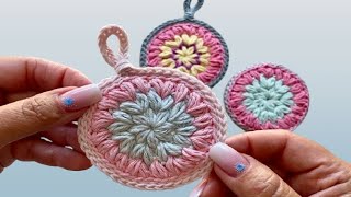 DISCOS  ALMOHADILLAS DESMAQUILLANTES A CROCHET REGALOS PRÁCTICOS 👍 [upl. by Kora]